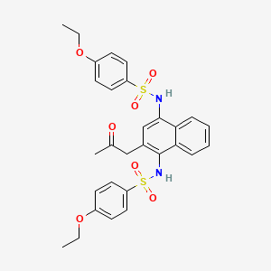 Chemical structure of K67