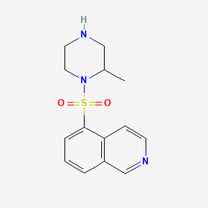 Chemical structure of Protein kinase inhibitor H-7
