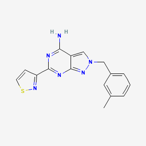 Chemical structure of Adenosine receptor antagonist 3