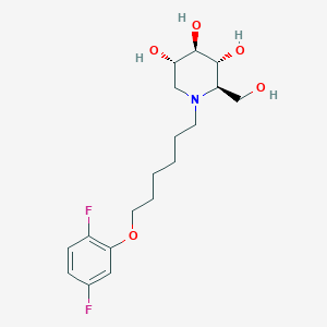 Chemical structure of IHVR-11029