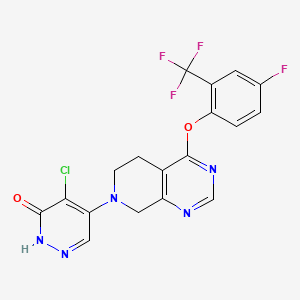 Chemical structure of Evifacotrep