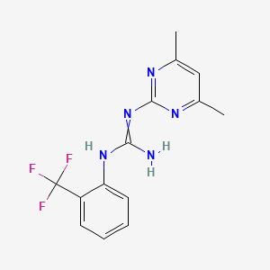 Chemical structure of ZINC69391