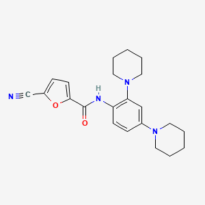 Chemical structure of c-Fms-IN-13