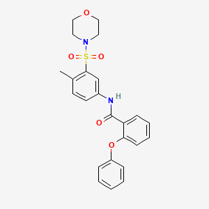 Chemical structure of CB1 agonist 1