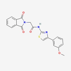 Chemical structure of GSK-3β inhibitor 11