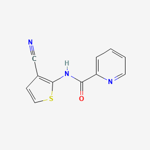 Chemical structure of Casein kinase 1δ-IN-1