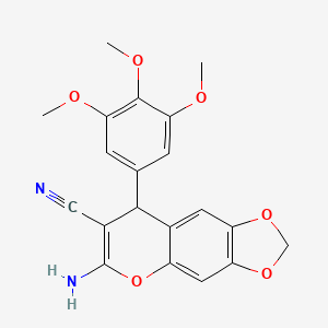 Chemical structure of Antiproliferative agent-13