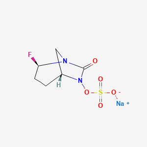 Chemical structure of ANT3310 sodium