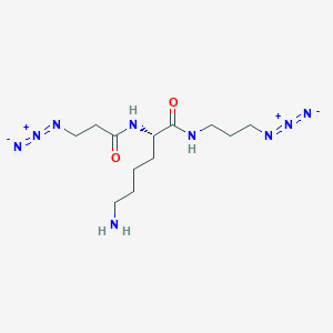 Chemical structure of bisSP1