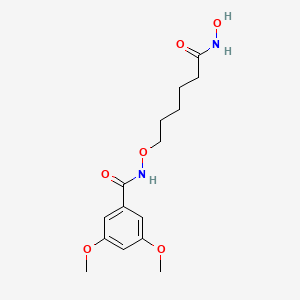Chemical structure of HDAC-IN-40