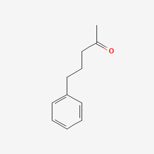 Chemical structure of 5-Phenylpentan-2-one