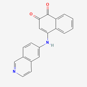 Chemical structure of YZ129