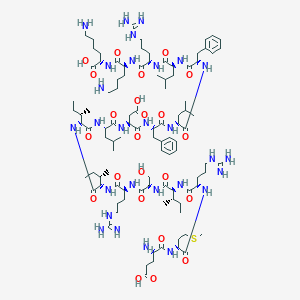 Chemical structure of Competence-stimulating peptide-2