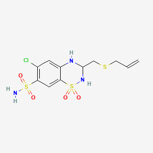 Chemical structure of Altizide