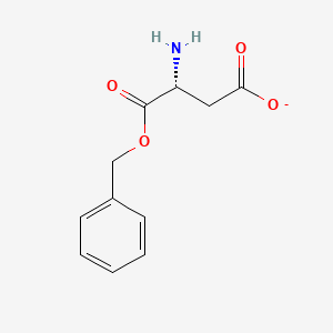 Chemical structure of 1-Benzyl D-Aspartate