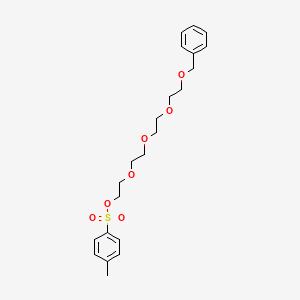 Chemical structure of Benzyl-PEG4-Ots