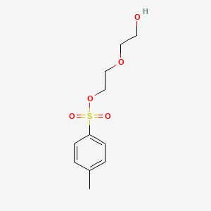 Chemical structure of Tos-PEG2-OH