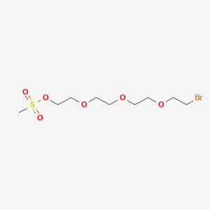 Chemical structure of Bromo-PEG4-MS