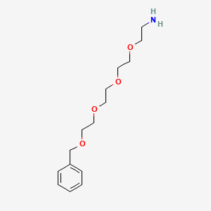 Chemical structure of Benzyl-PEG4-amine
