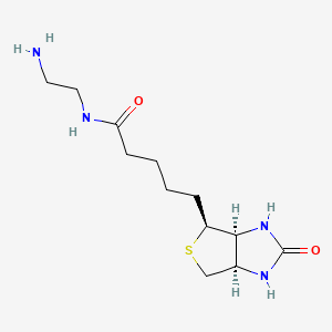 Chemical structure of Biotin-EDA