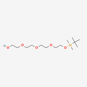 Chemical structure of TBDMS-PEG4-OH
