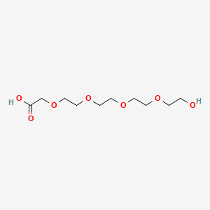 Chemical structure of Hydroxy-PEG4-CH2COOH