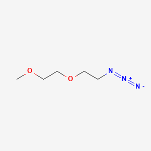 Chemical structure of m-PEG2-azide