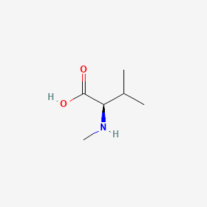 Chemical structure of N-Methyl-D-valine