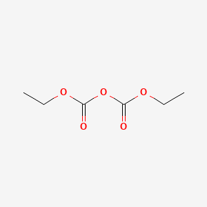 Chemical structure of Diethyl pyrocarbonate
