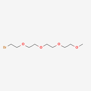 Chemical structure of m-PEG4-Br