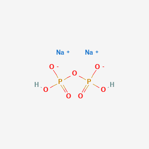 Chemical structure of Disodium pyrophosphate