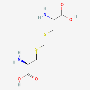 Chemical structure of Djenkolic acid