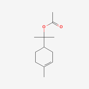 Chemical structure of α-?Terpinyl acetate