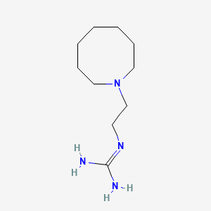 Chemical structure of Guanethidine