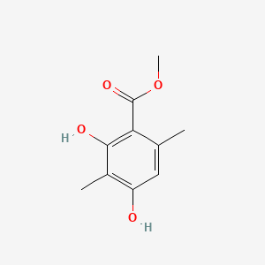 Chemical structure of Atraric acid