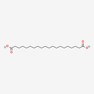 Chemical structure of Eicosanedioic acid