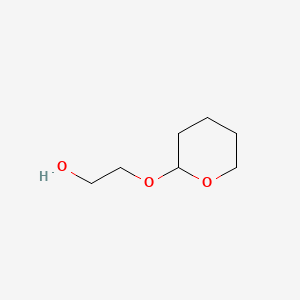 Chemical structure of THP-PEG1-alcohol
