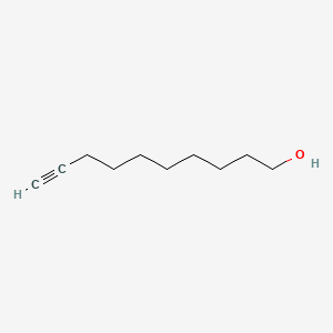 Chemical structure of 9-Decyn-1-ol