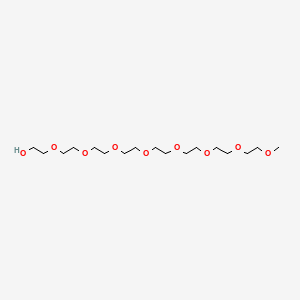 Chemical structure of Octaethylene glycol monomethyl ether