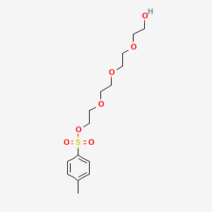 Chemical structure of Tetraethylene glycol monotosylate