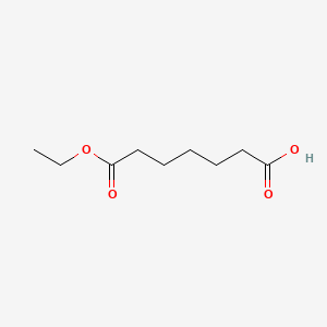 Chemical structure of Monoethyl pimelate