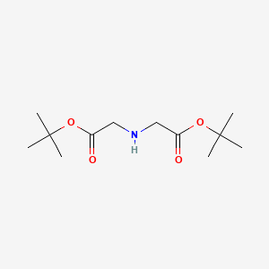 Chemical structure of NH-bis(C1-Boc)