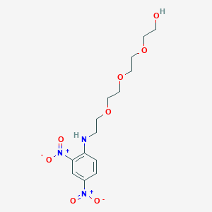 Chemical structure of DNP-PEG4-alcohol