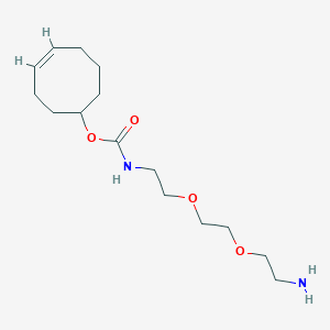 Chemical structure of TCO-PEG2-amine