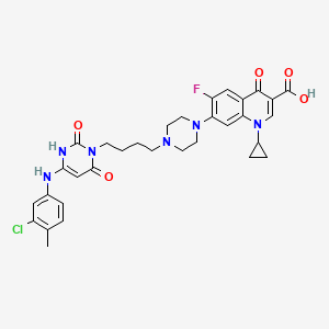 Chemical structure of (Rac)-PF-184 hydrate