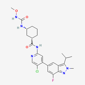 Chemical structure of PAD2-IN-1 hydrochloride