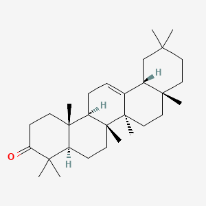 Chemical structure of β-Amyrone