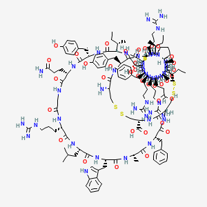 Chemical structure of Defensin HNP-2 human