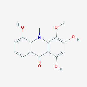 Chemical structure of 3-O-Methyltolcapone D7