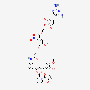 Chemical structure of Zapalog